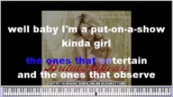 Circus - Britney Spears | Karaoke Version with lyrics and virtual piano
