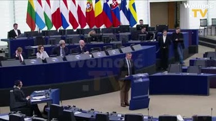 BRAUN ZASZOKOWAŁ EUROPARLAMENT WYPOWIADAJĄC TE SŁOWA! mp4 686x432