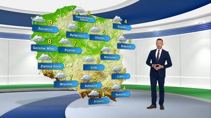 Prognoza pogody na TVN Meteo (13. 02. 2023)