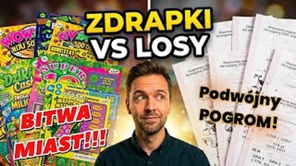 Zdrapki VS Ekspres Losy!  Podwójny POGROM i kolejna Bitwa Miast 