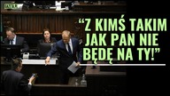 Proszę stąd wyjść!.  Zamieszanie przed wystąpieniem Tuska