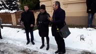 Odsłonięcie w Wilnie tablicy pamiątkowej, pośw.  Józefowi i Stanisławowi Mackiewiczom
