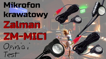Mikrofon krawatowy Zalman ZM-MIC1  Opinia