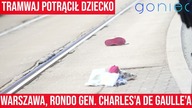 Tramwaj potrącił dziecko w centrum Warszawy! Jesteśmy NA MIEJSCU