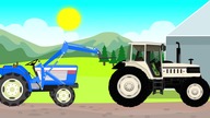 Farm Works - Grass for Cows | Praca Rolnika - Trawa Dla Kr&oacute;w . Bajki