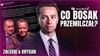 OŚWIADCZENIE BOSAKA POD LUPĄ: 16 PUNKTÓW I ZERO KONKRETÓW