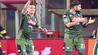 Gol Arkadiusza Milika z Sampdorią