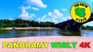 Panoramy Wisły 4K - Kajak Spływ Wisła Rzeka ( Pod Gołym Niebem )