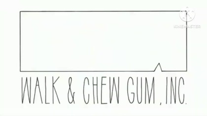 Walk and Chew Gum Inc Logo History
