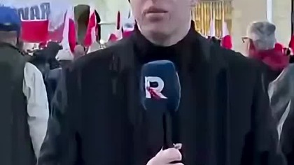 MŁODY REPORTER REPUBLIKI PIEPRZNĄŁ ROBOTĘ NA WIZJI!