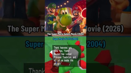 First Look At YOSHI In The Super Mario Galaxy Movie