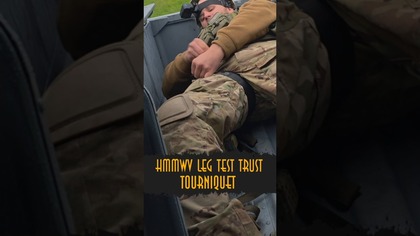  Staza taktyczna Trust | Sprzęt medycyny taktycznej - HMMWV LEG TEST