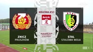 Znicz Pruszków vs Stal Stalowa Wola 10.  Kolejka
