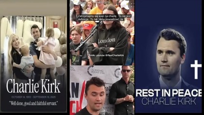 CHARLIE KIRK ZASTRZELONY (12.09.2025)