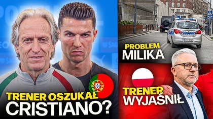 Ronaldo SIĘ OBRAZIŁ i OPUŚCIŁ zgrupowanie Portugalii! Policja ZATRZYMAŁA Arka Milika, ale...