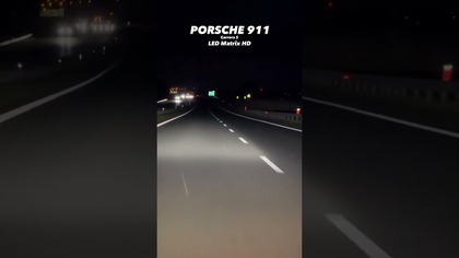 Porsche LED Matrix HD robią taką robotę w nocy, że widać każdy leżący kamyk #porsche #porsche911