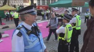 LiveLeak - Police in London arrest Extinction Rebellion protesters reciting prayers
