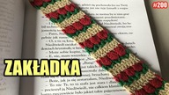 Zakładka do książki tulipany na szydełku, zrób to sam, prosty tutorial, diy crochet #200