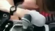 girl in car