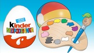 Malarz/Piłka Magic Kinder Jajko Niespodzianka Go move - Baw się z nami