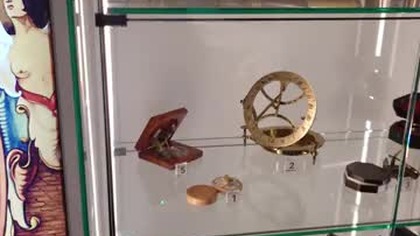 muzealne eksponaty astronoma...