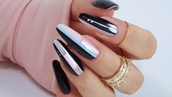 geometric nails art /Gabrielle Nails