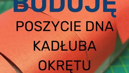 Dla początkujących ,Jak zrobic poszycie dna w okręcie kartonowym tips #shorts #modelarstwo