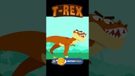 NutkoSfera - T-REX - CeZik dzieciom #shorts #nutkosfera #piosenkidladzieci #cezik