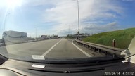 Zderzenie Forda Focusa z Kawasaki