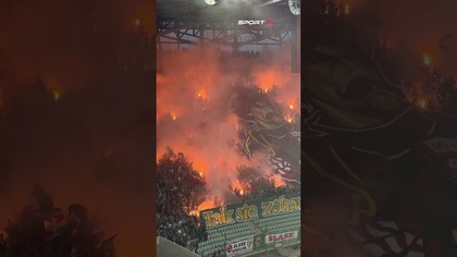 Tak się zabawia szlachta z Wrocławia.  Oprawa Śląska z ŁKS-em