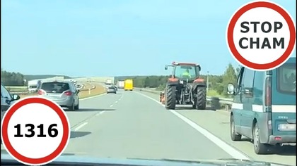 Stop Cham #1316 - Niebezpieczne i chamskie sytuacje na drogach
