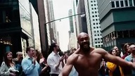 Crazy street perfomance