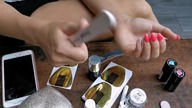 Robię paznokcie żelowe (hybrydy syrenka) Nauka Jak zrobić Gel nails