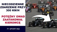 Niecodzienne zdarzenie przy 300 km/h.  Potężny owad zaatakował kierowcę [F1 Sport #32]