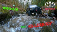 Rc Car | Toyota LC70 not Killerbody | Cross a mountain river | Amewi RCX10 [4K]