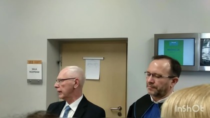 02. 03. 2023r Oświadczenie Jerzego Zięby po ogłoszeniu wyroku apelacyjnego w Poznaniu.