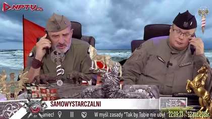 SAMOWYSTARCZALNI! Pon.  12. 10. 2026r.  W.  Olszański, M.  Osadowski Kamraci NPTV.pl RODACY KAMRACI.