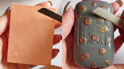 Soap Carving ASMR Relaxing Sounds no talking Satisfying ASMR Video
