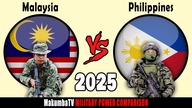 Malezja vs Filipiny 2025 | Porównanie siły militarnej