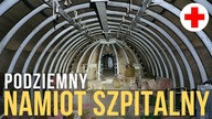 Podziemny namiot szpitalny - bunkier - schron z okresu Zimnej Wojny - URBEX 4K 040