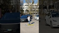 Tesle CYBERTRUCK przy ładowarce w Katowicach #tesla #cybertruck #danielgrzyb