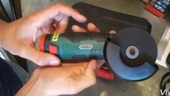 Test Szlifierki akumulatorowej z Lidla 12v Parkside PWSA 12Li  CORDLESS ANGLE GRINDER LIDL unboxing