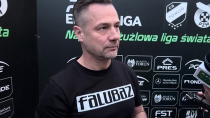A.  Goliński po meczu w Toruniu - 08. 05. 2026r.