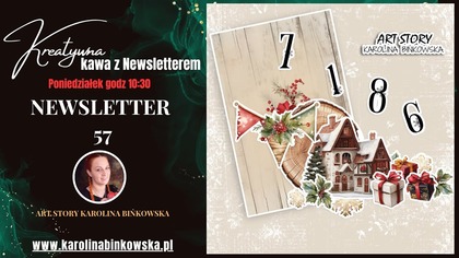 Kreatywna Kawa z Newsletterem set 57 I Mixedmedia I DIY I Scrapbooking