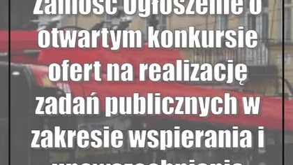 Zamość: Ogłoszenie o otwartym konkursie ofert na realizację zadań publicznych w z...