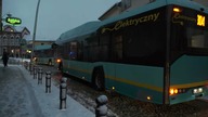 Autobusy elektryczne nie radzą sobie z atakiem zimy