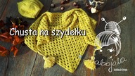 Chusta na szydełku.  Łatwa chusta.  Jak zrobić.