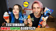 Testowanie ŚWIĄTECZNYCH SŁODYCZY!  z Lidla