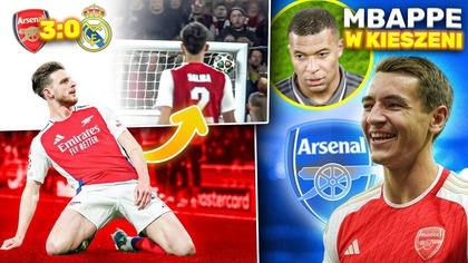 Kiwior ZGASIŁ Mbappe! GOL w OKNO Declan Rice BOAHTEREM Arsenalu! Real Madryt na DESKACH!