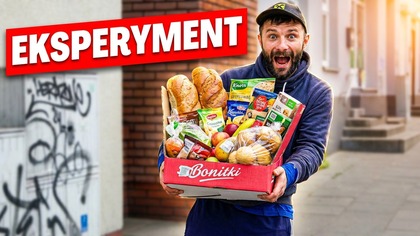 ILE JEDZENIA DOSTANIE BEZDOMNY W GODZINĘ? (EKSPERYMENT SPOŁECZNY)